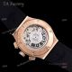 Hublot Big Bang Rose Gold Diamonds Swiss Replica Watches With Blue Diamond Bezel (8)_th.jpg